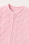 1.5 Tog Rose and Star Pattern Velvet Long Sleeve Baby Sleeping Bag 2710 - 3
