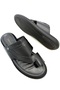 Men's Flip-Flops Genuine Leather Slippers - 3