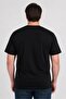 Men Crew Neck Short Sleeve Graphic Print T-Shirt, Navy - 5