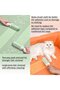 Reusable lint rollers for pet hair - 2 pieces - Self-cleaning lint remover - Pet-friendly lint roller - Pet hair remover - For sofas and beds - 5