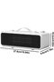 Mini heater - portable electric indoor heaters with tilt protection, fast winter heaters, for travel, dormitories, camping, home - 5