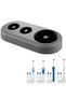 Toothbrush Holder - Electric Toothbrush Holder - Brush Head Holder - For Oral-B - Bathroom Storage Rack - No Drilling Required - Black