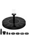 Solar-Powered Fountain-6 Accessories Water Feature Pump for Gardens Ponds & Bird Baths-160mm