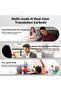 AI real-time translation earphones, 144 languages, Bluetooth wireless, two-way translation device, iOS and Android, travel, study, gift. - 3