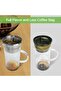 Reusable coffee filter, 8-12 cup capacity, permanent coffee filter basket, washable. - 3