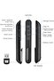 Wireless Demonstration Remote Control & Presenter (black), USB-A/C laser pointer for presentations. - 5