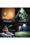 2-piece LED flashlight - 1500 lumens - 3500 mAh - 200M - 9 modes - IPX4 waterproof - Rechargeable - For camping, emergencies, fishing - 6