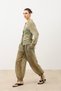 Green Semi-Transparent Women's Trousers - 2