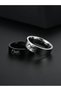 Pack of 2 - Stainless Steel Couple Promise Ring - 2