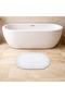 Reversible 100% Cotton Oval Bath Mat 60x90 cm – Ivory | 2000 GSM - 2