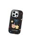 iPhone 16 Pro Max Compatible Case with Camera Protection Black Silicone Couple Phone Case with Bear Pattern - 3