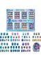 Stitch Press-On False Nails, 84-Pack