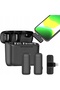 Microfon wireless Bluetooth dual pentru iPhone - 2