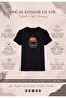 Women's Black 100% Cotton Sunshine Printed T-Shirt - 2