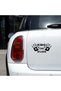 Kids on Board Vehicle, Car, Auto, Motorcycle, Helmet, Laptop, Glass Sticker 13X6 cm