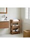 Bathroom Shelf Natural 45 x 30 x 71 cm Solid Teak Wood