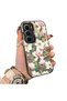 Infinix Hot 60I Compatible Hard Acrylic Back Silicone Edge Lens Protection Case