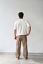 Corded Fabric Polo Neck Knitwear T-Shirt - 3