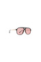 Unisex POLARIZED Sunglasses BLACK Mirror Lens - LC1001C01