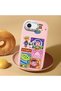 Pink Silicone Case with Shock-Absorbing Camera Protections Compatible with iPhone 16E - 2