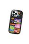 Black Silicone Case Compatible with iPhone 14 Pro with Shock-Absorbing Camera Protections - 3
