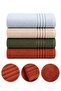 4-Piece Hand and Face Towel Set 50X85 cm Newline - 2