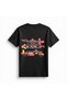 Women's Cartoon Printed Casual T-Shirt Typography Detailed Art Collaboration Design Comfortable Casual - 2