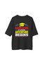 Men's Oversize Graduation Printed T-Shirt New Adventure Begins Graphic Print Relaxed Fit Casual Stylish - 2