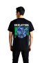 Robot Bone Themed Design Printed Men's T-Shirt