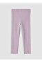 Girls' Ribbed Leggings for Style Seekers from Uzg Store - 5