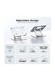 iPad Stand 360° Rotatable Metal Tablet & Phone Stand for Desk | Adjustable Foldable Mount Compatible with iPad Pro/Air/Mini, Galaxy Tab, iPad 12.9, Drawing Set (Silver) - 2