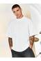 Manfinity Roghcode Men Solid Basic Office Plain Short Raglan Sleeve Tee - 4