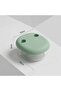 Dustproof snack box with green silicone lid - 2