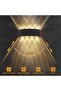 2-pack 8W waterproof LED wall washer warm white. - 4