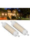 2 R7S 118mm 15W dimmable warm white. - 3