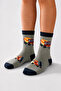 Children's 4-Pack Cotton Patterned Socks - 3