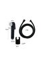 Mint Black Handheld Bidet Shattaf Set with Adjustable Sprayer & Anti-Burst Hose - 5