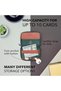 محفظة نوتينج هيل جلدية نحيفة بسحاب كامل، مزودة بتقنية RFID (أسود) - 5