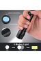 High LED Flashlight with COB Light Mini Waterproof Portable LED XPE COB Flashlight USB Rechargeable - 2