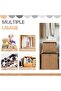 3pcs Blue Linen Foldable Storage Bins with Lids Kit, Large Collapsible Fabric Stroage Box, St - 5