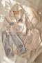 Milo Bear Striped Hooded Cardigan, Teddy Bear Embroidered Pants and Sweatshirt 3-Piece Baby Set - 100% Pa - 3