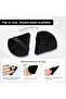 Triangular Powder Puff Makeup Sponges 8Pcs-Beige&Black - 3