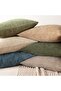 Pack of 2 Soft Textured Throw Decorative Pillow Covers Square Accent Solid Cushion Cover - 6