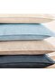 مجموعة من 2 غطاء وسادة زخرفي من الكتان الناعم، غطاء وسادة ناعم للزينة بتصميم بوهو ريفي - 7