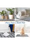 AWW Foldable Stone Bath Mat, Diatomaceous, 23.6"x15.5", Grey | Quick-dry surface, super absorbent, e - 7