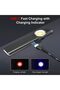 Rechargeable Work Light, Bright 470 Lumens Slim Flat EDC Flashlight, 8 Modes, Clip for Pocket & Hat, - 4