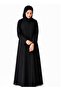 عباية كريب انترنت دبل ياقة زرار - 3