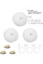 HJQYQ 3 Pcs Led Night Light :Mode Motion Sensor Light with Rechargeable Battery Wireless Cabinet Lig - 5