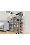 Shoe Box, Shoe Storage Boxes Clear Plastic Stackable, 6-pack front open shoe box, Transpare - 4