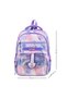 Ultra-Luxury Water-Resistant Girls' Primary School Bag with Back Support, Thermal Lunch Box and Pencil Case - 3